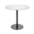 Kép 6/13 - Jula_Low_RAL9005__czarny__-_blat_MDF_Bia__y_RAL9003